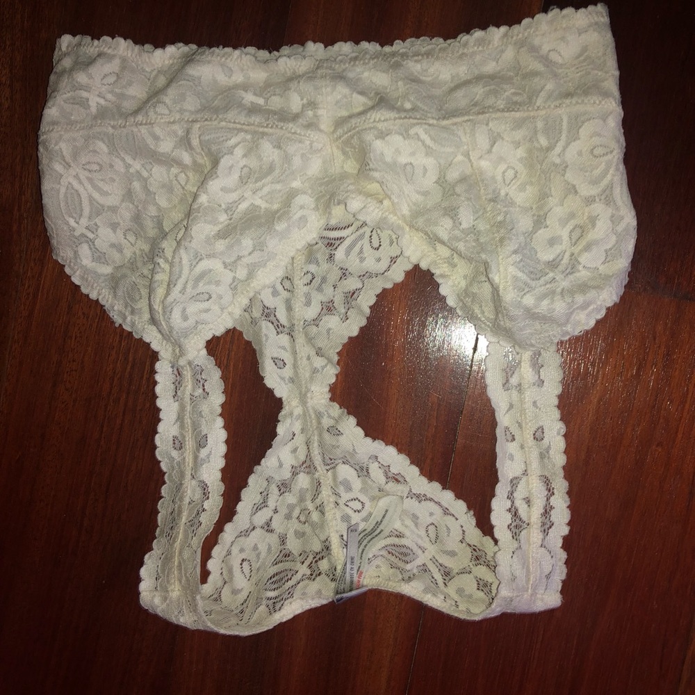 Free People White Racerback Bralette